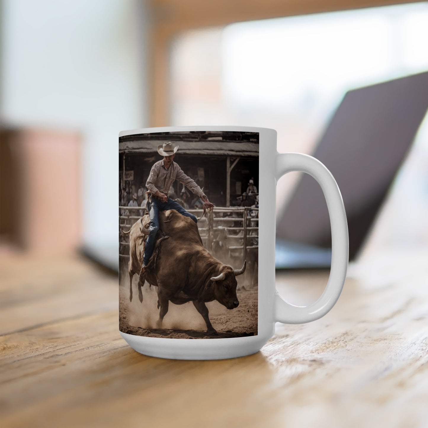 Ceramic Mug, (11oz, 15oz)cowboys