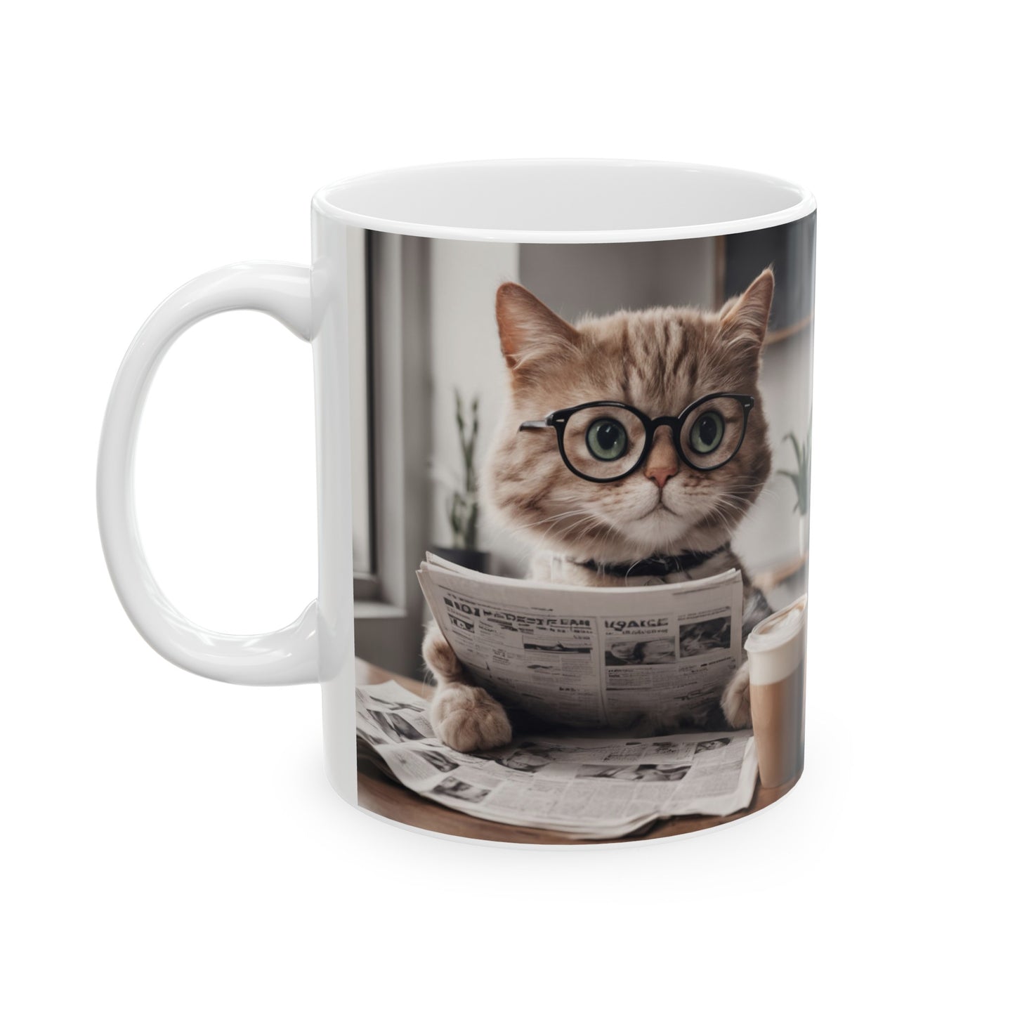 Ceramic Mug, (11oz, 15oz) cat lovers