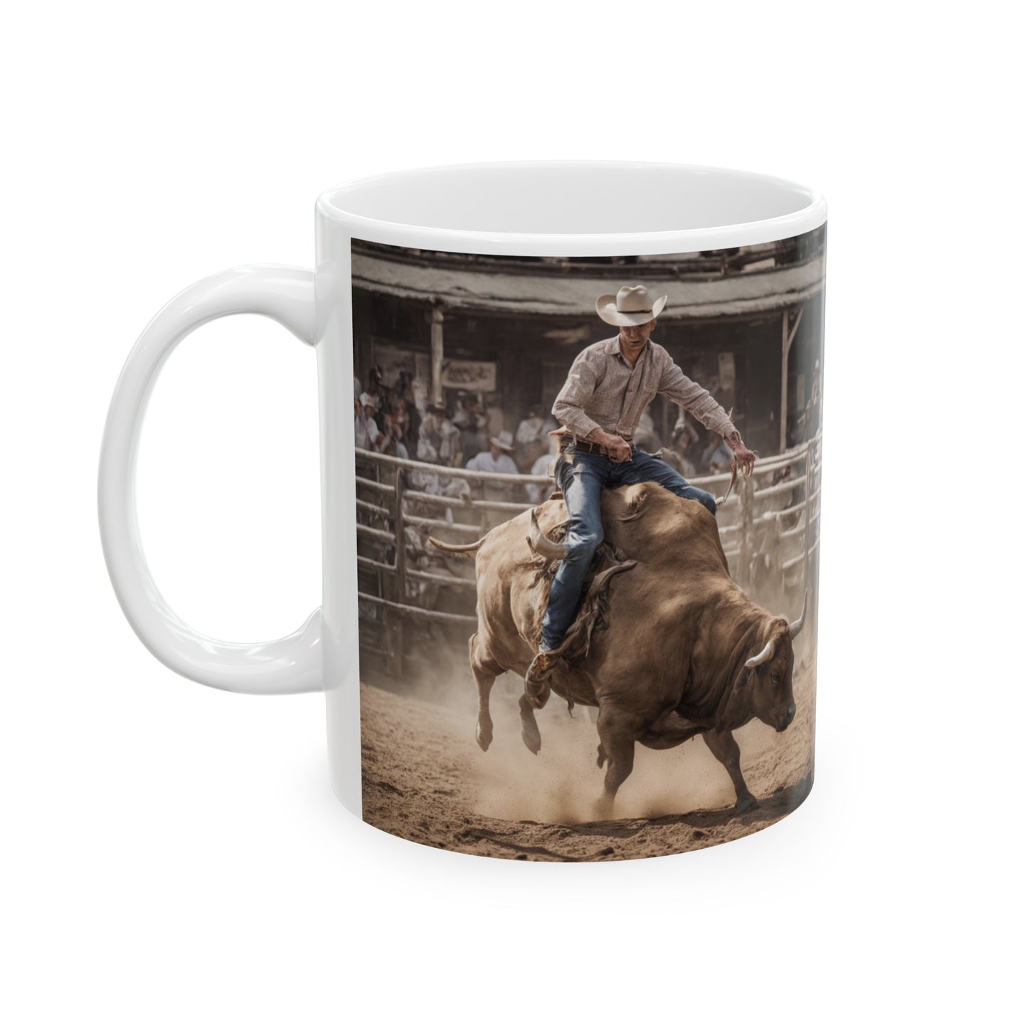 Ceramic Mug, (11oz, 15oz)cowboys