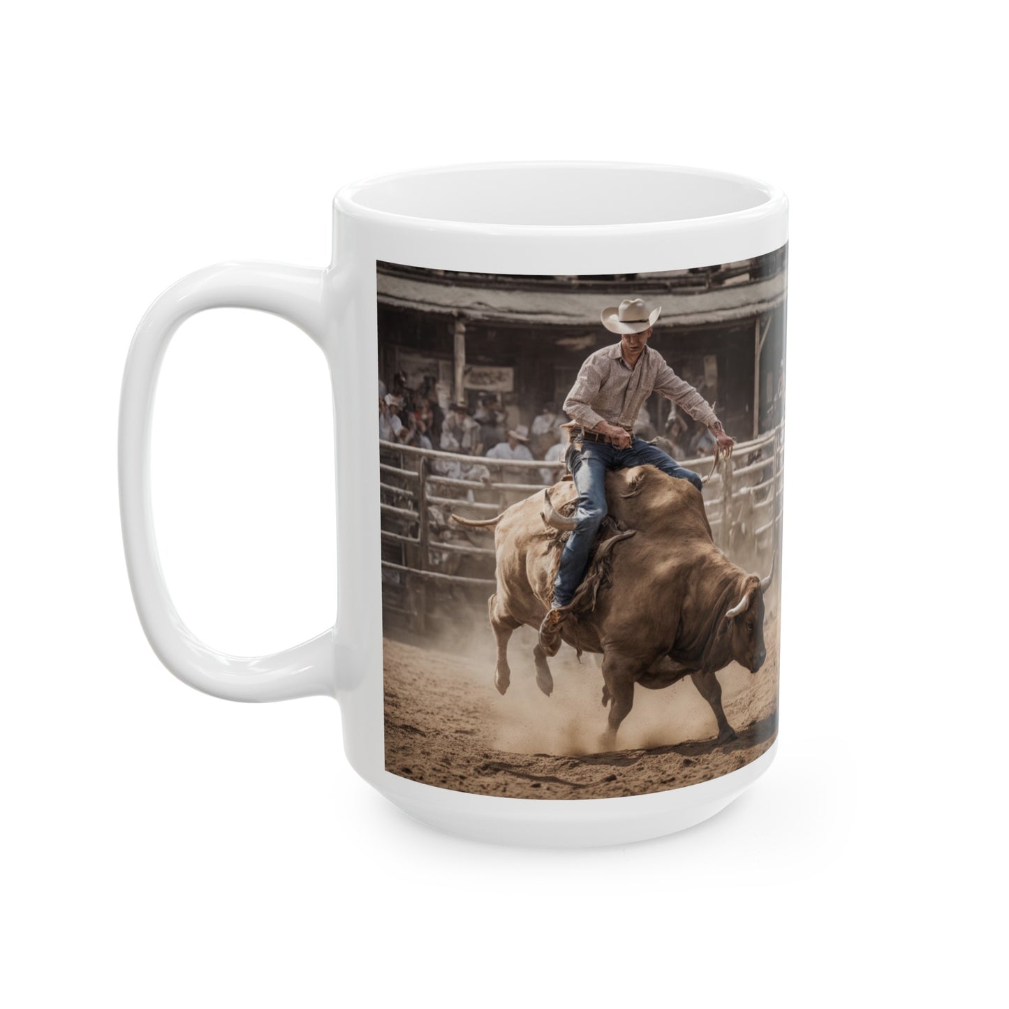 Ceramic Mug, (11oz, 15oz)cowboys