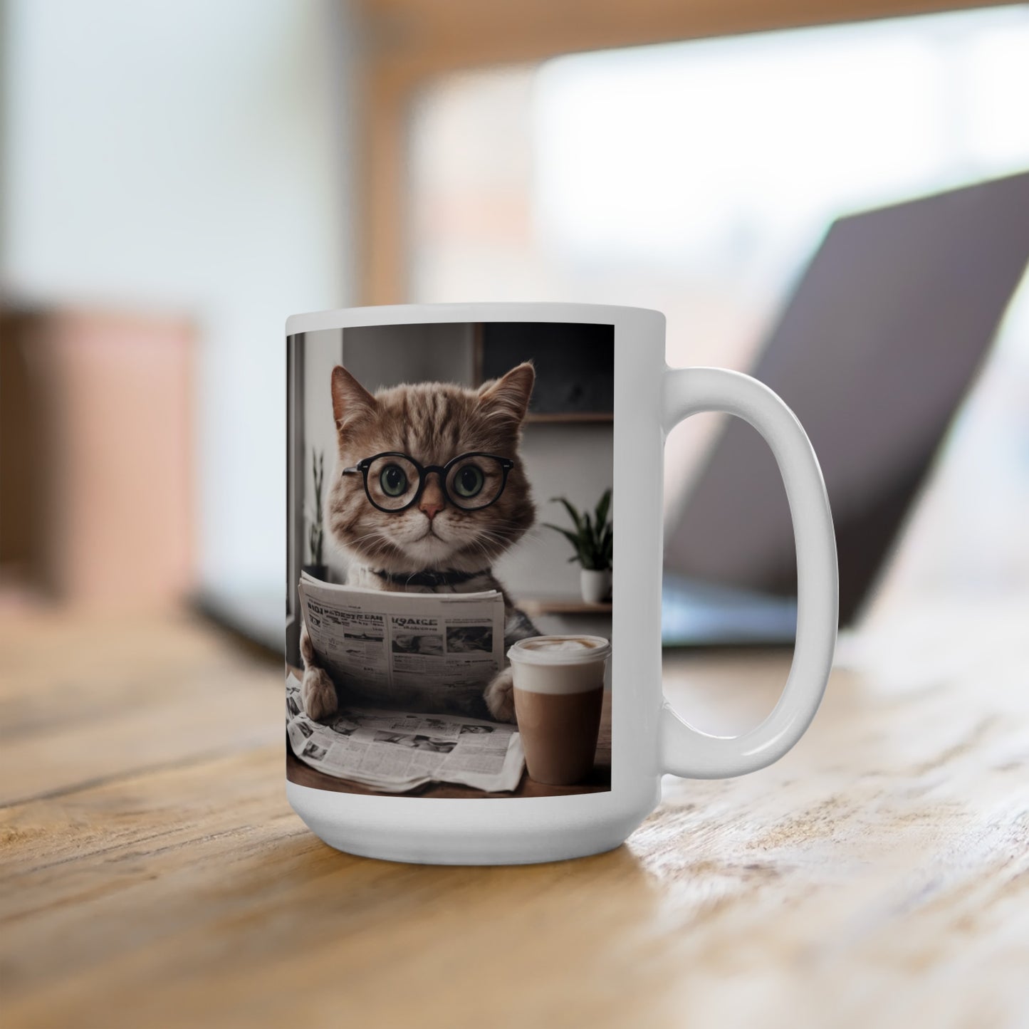 Ceramic Mug, (11oz, 15oz) cat lovers